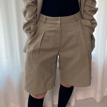 베이직 셋업 버뮤다 팬츠