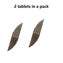 논두렁제초기 동력제초기 독일예초기리튬 파워 잔디 예초기 블레이드 정원 잡초 도구 액세서리 금속 로프, 02 2Pcs