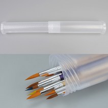 원형 플라스틱 붓통 케이스 수납