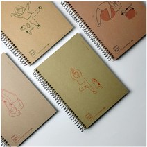 아이비스 만화지 연습장 IL11082, 랜덤 발송, 12개