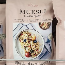피코크 렌틸 퀴노아 뮤즐리 400g