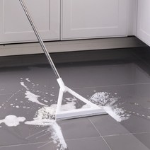 만능 실리콘 빗자루 욕실 바닥 빈틈 쓰리 잘 쓸리는 고무 비 유리창 청소 미용실, 실리콘빗자루(그레이), 1개