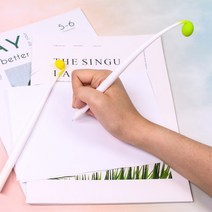 핵인싸템 갓샵 콩나물펜 [채소 야채 중성 잘써지는 볼펜], 상세설명 참조, 콩나물볼펜