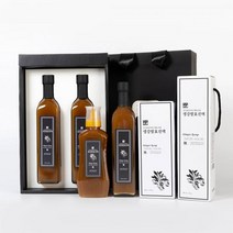 무농약 생강청 생강 발효 진액 생강원액 520g 630g 선물세트