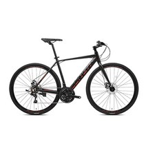 2022 제녹스 페라라 2.1D 21단 700C 하이브리드자전거, 미조립, 430매트블랙블랙