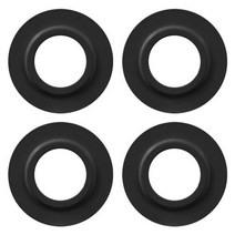 형광등커버 가리개 덮개 246pcs e27 갓 링 어댑터 블랙화이트 라이트 쉐이드 칼라, 4pcs 블랙