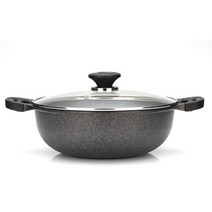키친아트 웰빙 양면마블 양수웍팬32CM, 단품, 단품