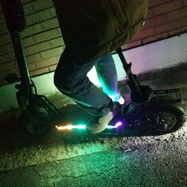 전동킥보드 LED 간편 튜닝 세트 4색 보석반짝이, 혼합색상