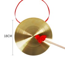 꽹과리 풍물 국악 공연 소품 엄지손가락 치기, 지름18cm