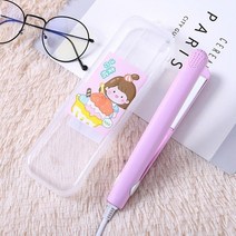 고데기 판고데기 미니고데기 휴대용고데기 볼륨고데기 봉고데기 매직기 최신 컬링 아이론 미니 헤어 스트레이트너 아이언 세라믹 스트레이트닝 스타일링 도구 컬러 플랫 수염, [07] A7