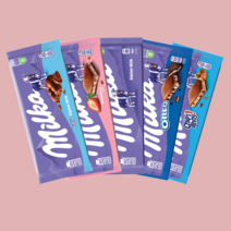 밀카 초콜릿 100g x 6개 맛선택, 밀카 100g 스트로베리 6개