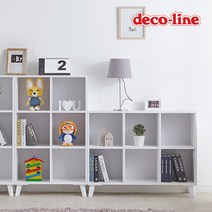 데코라인 코넬 하임 6칸 책장 DCS003C, 오크:가로형