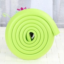 2M U 모양 여분 두꺼운 아기 안전 가구 테이블 보호자 가장자리 코너 책상 덮개 보호 테이프 거품 범퍼 가드, 04 green, 04 green
