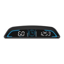 GPS HUD 2022 새로운 G3 범용 Hud 헤드 디스플레이 GPS 디지털 속도계 USB 고도 프로젝터 필름 자동차, 한개옵션0
