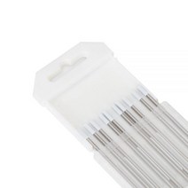 10pcs 0.8% Zirconiated WZ8 TIG 텅스텐 전극 1.0 1.6 2.0 3.0 3.2 4.0mm 백색 금속 가공, 4mm, 150mm