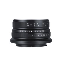 7Artisans 25mm F1.8 블랙 APS 광각 렌즈/소니 E 마운트