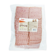 진주햄 (냉장)진주햄 슬라이스햄1kg, 10개, 1kg