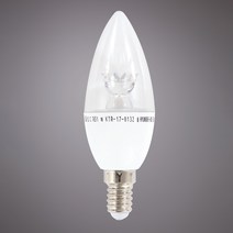 LED 촛대구 램프 5W E14 E17 전구색 주광색 3000K 6500K, 주광색(화이트)