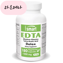 홈쇼핑 슈퍼스마트 EDTA 1000mg 180베지캡슐, 1개, 180개