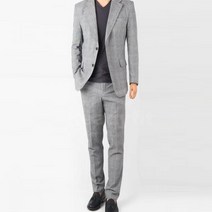 여름 남성 클래식 린넨 체크 정장 수트 세트_BL002S여름정장 남자정장 남성정장 린넨정장 캐주얼정장 남자수트 린넨수트 여름수트