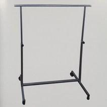 튼튼한 이동식 강철행거 (그레이/화이트/블랙), 그레이