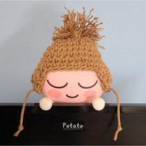 어피치용 카카오 프렌즈 모니터 걸이 방향제 모자 (방향제미포함), 군밤