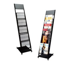 카다로그 진열대 리플렛 스탠드 팜플렛 홍보 거치대 카다로그꽂이_[230131EA], 카다로그-출력없음, 본상품선택