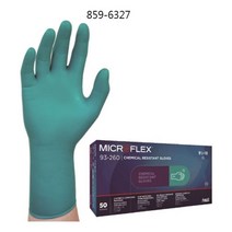 코레카 내화학용장갑 마이크로플렉스 M 8596327 안전용품, 1개