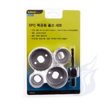 삼미호 목곡용 홀쏘 5P 원형타공기 홀캇타 홀쏘세트 목공홀쏘 홀쇼 홀컷터 목공홀쏘세트 드릴홀쏘 홀카타