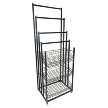 슈퍼마켓 접는 우산 진열대 우산 선반 로비 편의점, 상세이페이지 참고, 클래식 모델 화이트 50 38 146CM