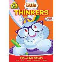 School Zone - Little Thinkers First Grade Workbook - 32 Pages Ages 6 to 7 1st Grade Rhyming Words