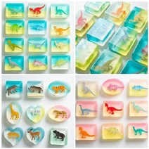 [비누 DIY] 공룡 동물 피규어 비누 완제품 어린이집 유치원 선물 착한성분 1인키트 - 이노센트, 동물랜덤