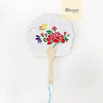 초등저 스텐실 민화 학습놀이 1인용 10종택1 학교수업 학교용품 꾸미기 꽃부채, 스텐실 T17