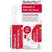 영국 베러유 BetterYou 아세로라 체리 추출물 비타민C 데일리 액상 스프레이 25ml, 5팩