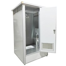포세식 화장실 간이 휴게소 캠핑용 야외 현장 푸세식, 1.28 x 1.28 x 2.3m