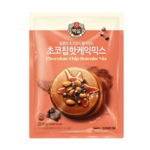 CJ 백설 초코칩 핫케익믹스 500g, 5개