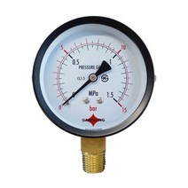 연성계 소방배관 수도배관 일반 진공계 압력계 센서 삼성계기 측정공구 가스배관, 75파이 -1에서 10bar 연성계