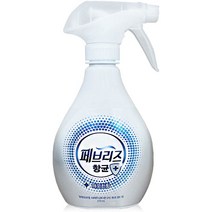 페브리즈 항균플러스 섬유탈취제 깨끗한향 본품, 370ml, 1개