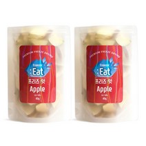 프리즈잇 반려동물 동결건조 간식, 사과 40g, 2개