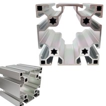 알루미늄 프로파일 실버 가공 절단 8080 100mm ~ 1000mm, 600mm