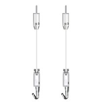 철물백화점 좁은틈 투명 스타 강력(중) 액자걸이, 2개입