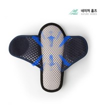 에어매쉬 라텍스 푹신한 통풍 향균탈위 실내화 풋온리, 2. 벨크로 타입 블루