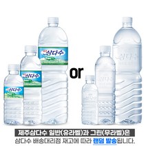 제주삼다수 그린, 제주삼다수(무라벨) 2L  x 12개