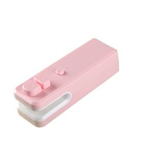 실링기 업소용실링기 밀봉기 비닐접착기 포장기 수비드컨테이너새로운 휴대용 ABS 전기 열 비닐 봉투 씰링, 01 Pink