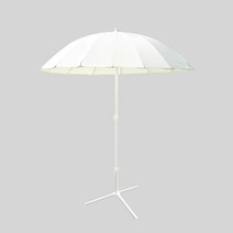문캠핑 파라솔 2TYPE (베이직 원목테슬), 베이직