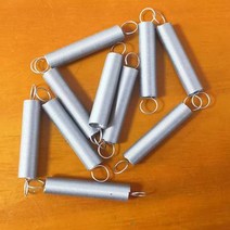 토션스프링 인장 금형 태엽 스프링 10 개몫 와이어 0.3mm 0.4mm 0.5mm 스테인레스 스틸 이중 후크 od 2mm-6mm length10-50mm, 0.3x2mm, 10mm