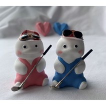 골프 지방이 석고방향제 +리필용액 5ml + 선물포장, 화이트머스크, 없음, 차량용방향제