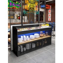 마라탕 진열장 쇼케이스 전시대 앞문형 야채 3단 훠궈 오픈형 업소용 42, 레드--가로150x세로40x100
