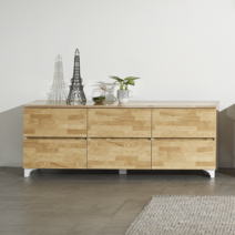 더웜하우스 1단 2단 3단 TV다이 거실장 서랍장 1200 1500, 2단1500(150cmx40cmx56.5cm), 고무