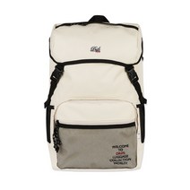 [가방팝] 무료배송[드라이프]COVER BACKPACK - IVORY 커버 백팩